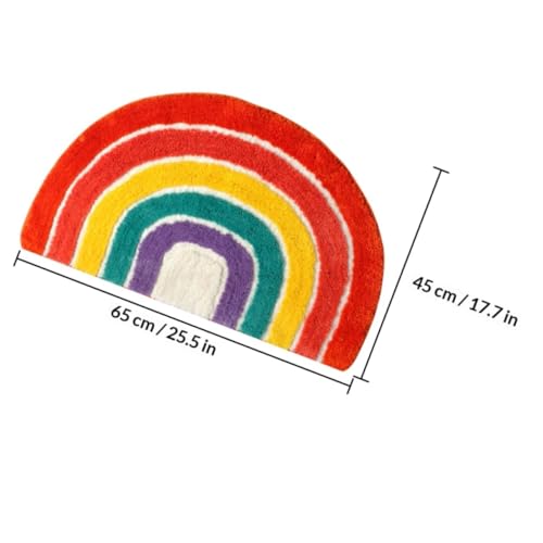 Tapis de bain en microfibre absorbante BESPORTBLE chic et doux - 4