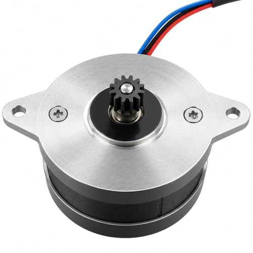 K1C Extruder Motor Low Noise Extrusion Circular Stepper Motor 0.8A 12 Tooth Gear Stepping Motor for Creality K1 Max/K1/K
