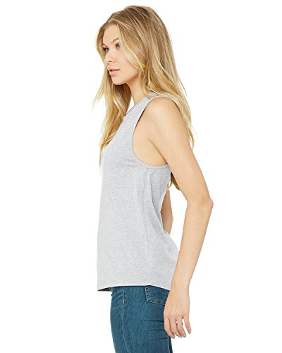 Bella Canvas Womens' Jersey Muscle Tank Top, Small, Athletic Heather #TOP1