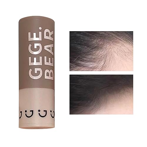 Hongjingda Crayon couvrant les racines, crayon poudre avec résistance à l'eau – Cheveux fins, poudre de contour des racines de cheveux gris pour la maison, l'école, le travail, le shopping,