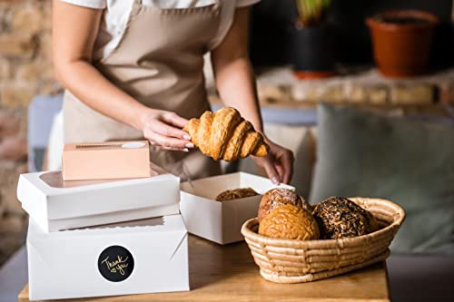 1.5 Inch Thank You Stickers | 500 Thank You Stickers For Small Business | Self-Adhesive & Waterproof Stickers With 4 Beautiful Colors | Strong And Durable (Classic, 1.5 Inch) #TOP4