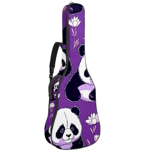 Sac pour guitare étanche fini l'humidité avec cette housse panda