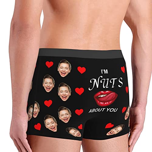 Personalized Boxers for Men Custom Underwear with Face Photo Customized Boyfriend Husband Valentine's Birthday Gifts4