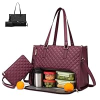 Geïsoleerde Lunchbox Voor Mannen En Vrouwen, Lekvrije Lunchtas Met Twee Compartimenten Waterbestendige Lunchbox Met Twee Compartimenten 16l