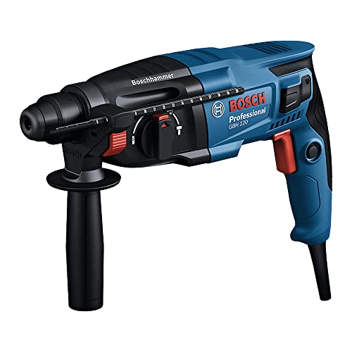 Martelete perfurador Bosch GBH 2-20 650W 1,7J EPTA 220V com maleta