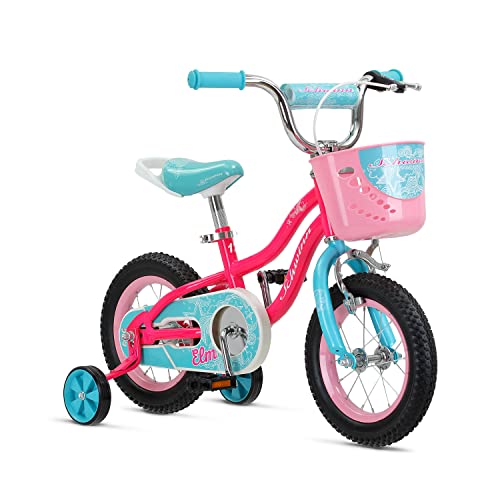 Schwinn Elm Bike, 12 Inch Bike for Kids Ages 2-4, SmartStart Ergonomic Design for Kids, Adjustable Seat Grows with Child, Rear Coaster and Front Caliper Brake, Training Bicycle by Schwinn - Used condition - US$96.31