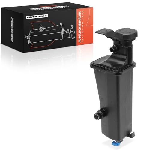 Frankberg Tanque de Expansión de Refrigerante con Tapa Compatible con 3er E46 1.6L-3.0L 1998-2007 X3 E83 2.0L-3.0L 2003-2011 Z4 E85 2.0L-3.0L 2003-2009 Sustituir# 17117573781