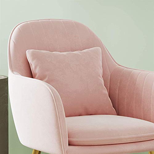 Ensemble de 2 chaises de salle à manger fauteuil vanité métal - 5