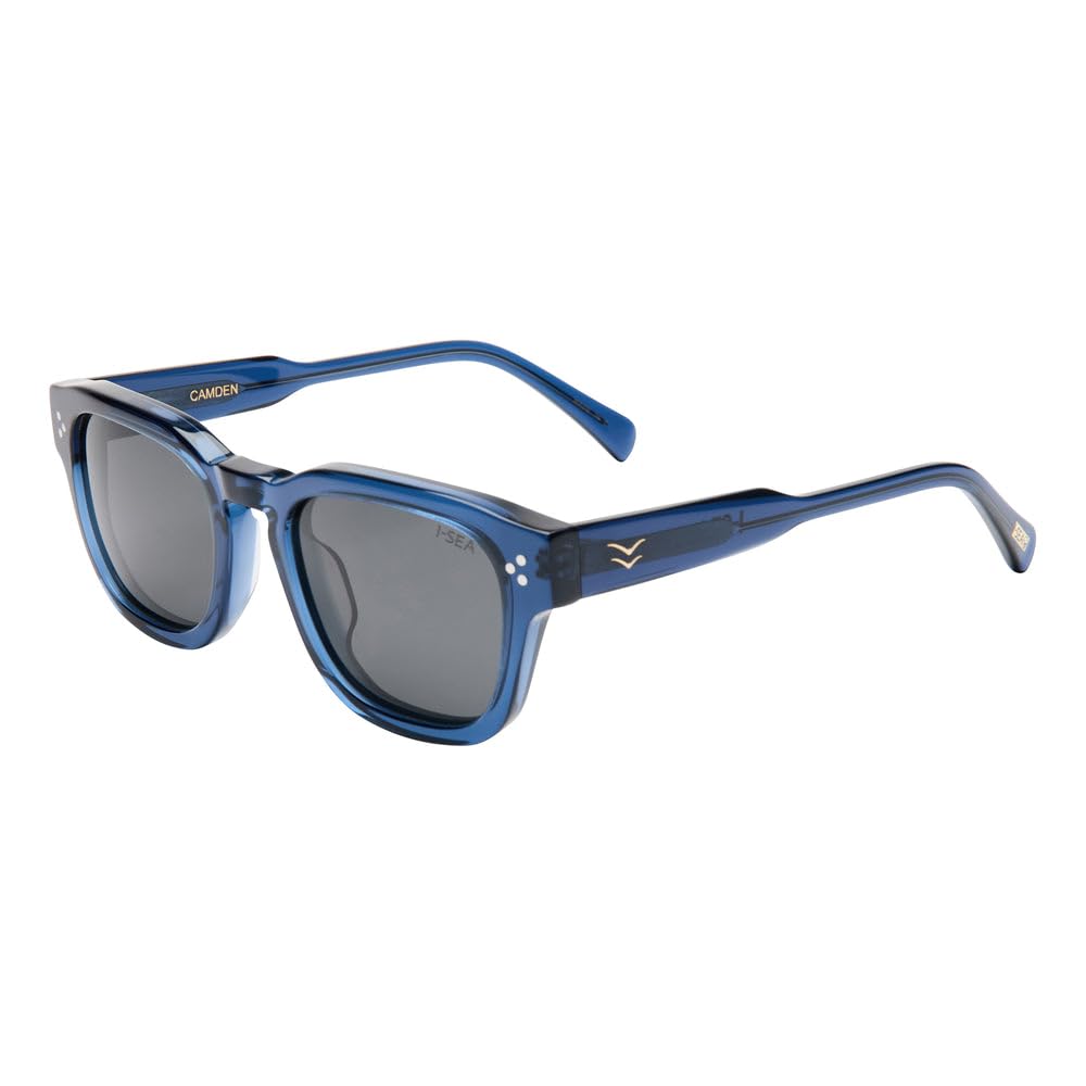 ISEA Camden Occhiali da sole unisex con lenti polarizzate a fumo