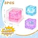 Gretex Ice Cube Fidget Toy for All Ages: 3 Pack Soft Cubes Sensory Fidget Ice Cube Stress Ball Squishy Cube Stress Relief Toys for Kids, Teens and Adults Party Favors, Birthday Gift for Kids Age 3+