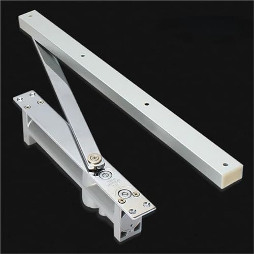 Cierrapuertas hidráulico regulable con amortiguador automático para puertas de 40-65 kg 4