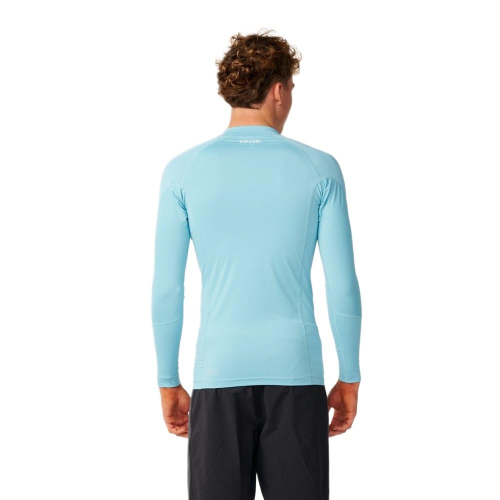 RIP CURL Rash Guard A Maniche Lunghe Waves UPF Perf XL