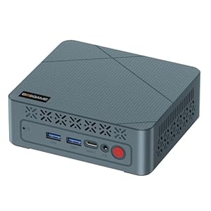 BOSGAME Mini PC E3 Neo, Alder Lake N95 Mini computadoras USB-C con todas las funciones, RAM DDR4 de 16 GB, SSD NVMe de 512 GB, pantalla triple 4K, 2.5 Gigabit Ethernet computadoras de escritorio para