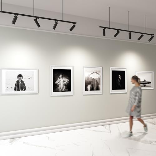 Picrit 22x28 Frame 3 Pack, White Poster Frame, Display Poster 18 x 24 with Mat or 22 x 28 without Mat for Horizontal or Vertical Wall Mounting