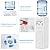 DORTALA Top Loading Water Dispenser, Hot & Cold Water Dispenser for 3-5 Gallon Bottles, Freestding Water Cooler w/Children Safety Lock, Energy Star Listed, White