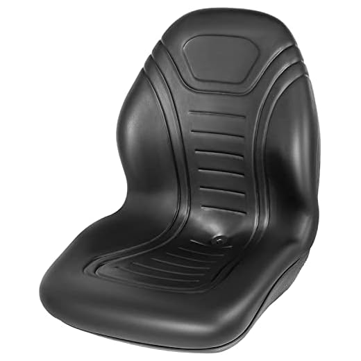 Compact High Back Lawn Mower Seat Replacement