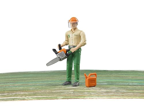 Bruder Logging Man with Accessories - Thumbnail 2