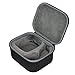 Baval Hard Case for Howard Leight Impact Sport OD Electric Earmuff/R 03570 Genesis Frame Clear Lens Shooting Glasses - Black