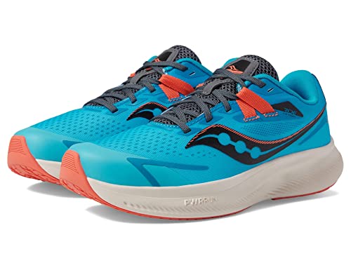 Saucony Ride 15 Sneaker, Blue, 7 US Unisex Big Kid2