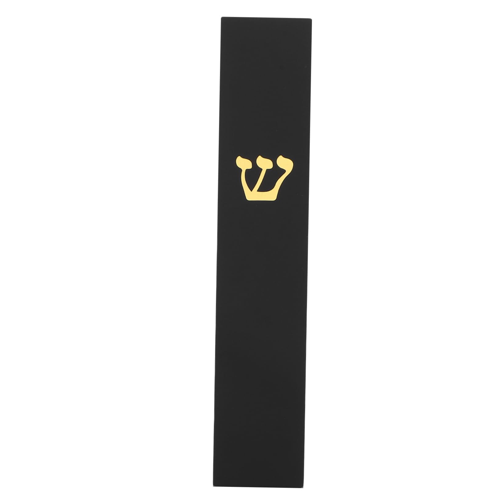 Yardenfun Metal Holy Mezuzah Door Jewish Mitzvah Decorations Resin Craft Mezuzah Decor for Hannukah