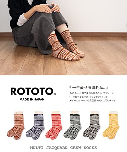 ROTOTO(ロトト) ソックス 靴下 メンズ レディース マルチジ