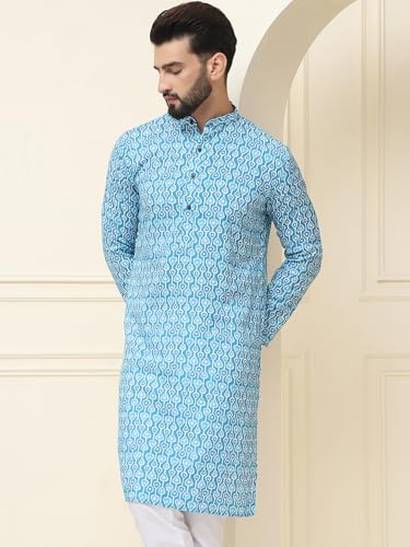Image of SOJANYA (Since 1958 Men's Exquisite Silk Blend Kurta Elevate Your Festive Look-Crafted for Excellence