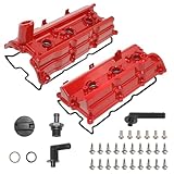 XUNUOPARTS VQ35DE Aluminum Valve Cover Compatible with 2003-2008 Infiniti G35 V6 3.5L 2003-2009 Nissan 350Z V6 3.5L Replace# 13264-AM600 13264-AM610