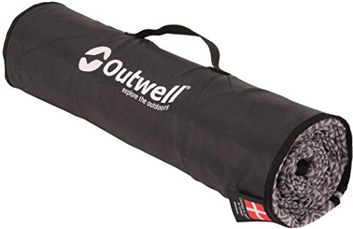 Outwell Blossburg 380 Flachgewebter Teppich grau/schwarz