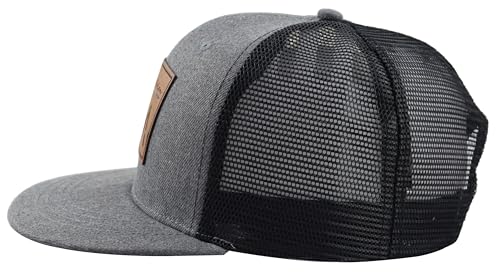 Image of Papa Gifts for Men, Cool New Papa Baseball Cap, Funny Dad Trucker Hat, Christmas Retirement Fathers Day Birthday Gifts for Pawpaw Daddy Grandpa Uncle Grey