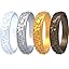 C:4 Packs Pearl White,Silver,Bright Gold,Copper