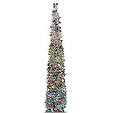 Árbol de Navidad: cada árbol de Navidad se suministra con adornos de colores, y el árbol de Navidad se puede adornar con bolas de Navidad, caramelos de Navidad, calcetines de Navidad, etc.