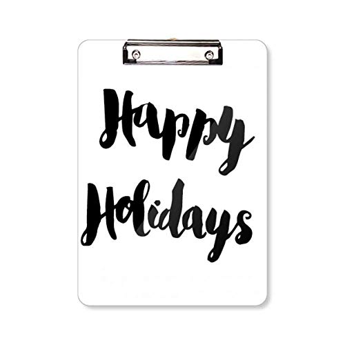 Bloc-notes A4 Happy Holiday idéal pour organiser vos projets à la maison