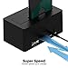 SABRENT USB 3.1 to SATA External Hard Drive Docking Station for 2.5 or 3.5in HDD, SSD [Includes Both Type C and Type A Cables Supports UASP and 10TB Drives] (DS-UTC1)