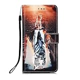 🍌 La étui à rabat multifonction a une fonction de support, L'assistant idéal pour le chat vidéo, regarder des films et surfer sur Internet