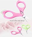 MUMMAMIA 10 Pieces Baby Toddlers Manicure Grooming kit with Nail, Hair, Ear Grooming Tools (Pink) gallery image