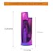 Lucklybestseller Mini Metal Lighter Case Cover Holder Rainbow Color for BIC Mini Size Lighter J5 Gift for Her Him