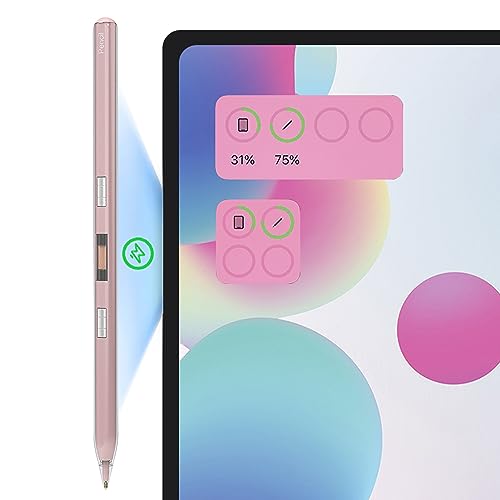 Stylet tactile P10S rose DAM Pencil avec embouts interchangeables