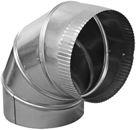 6" 90 Degree Adjustable Elbow HVAC