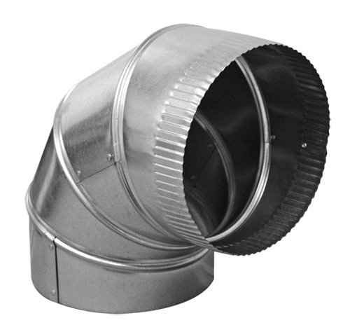 Duct Outlet 9" 90 Degree Adjustable Elbow Hvac #TOP4