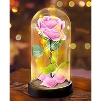 Rosa Eterna Regalo de San Valentín para Ella Mujeres,Regalo de