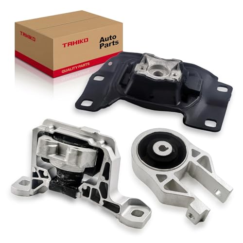 3pcs Engine Motor Transmission Mount Set Compatible with 2013 2014 2015 2016 Ford Focus S SE Titanium 2.0L Replace A5612 A5531 A5546 3481 3341 3238