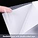zeyce 10PCS A4 Size Double Sided Tape Sheets, Clear Strong Sticky Tape, Tap Sheet for Arts Craft Photo Albums Making Home Decorative