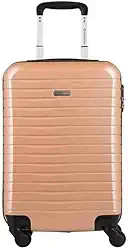 Mala de Viagem Bordo com Rodas 360° Deluxe 20 - Dourado