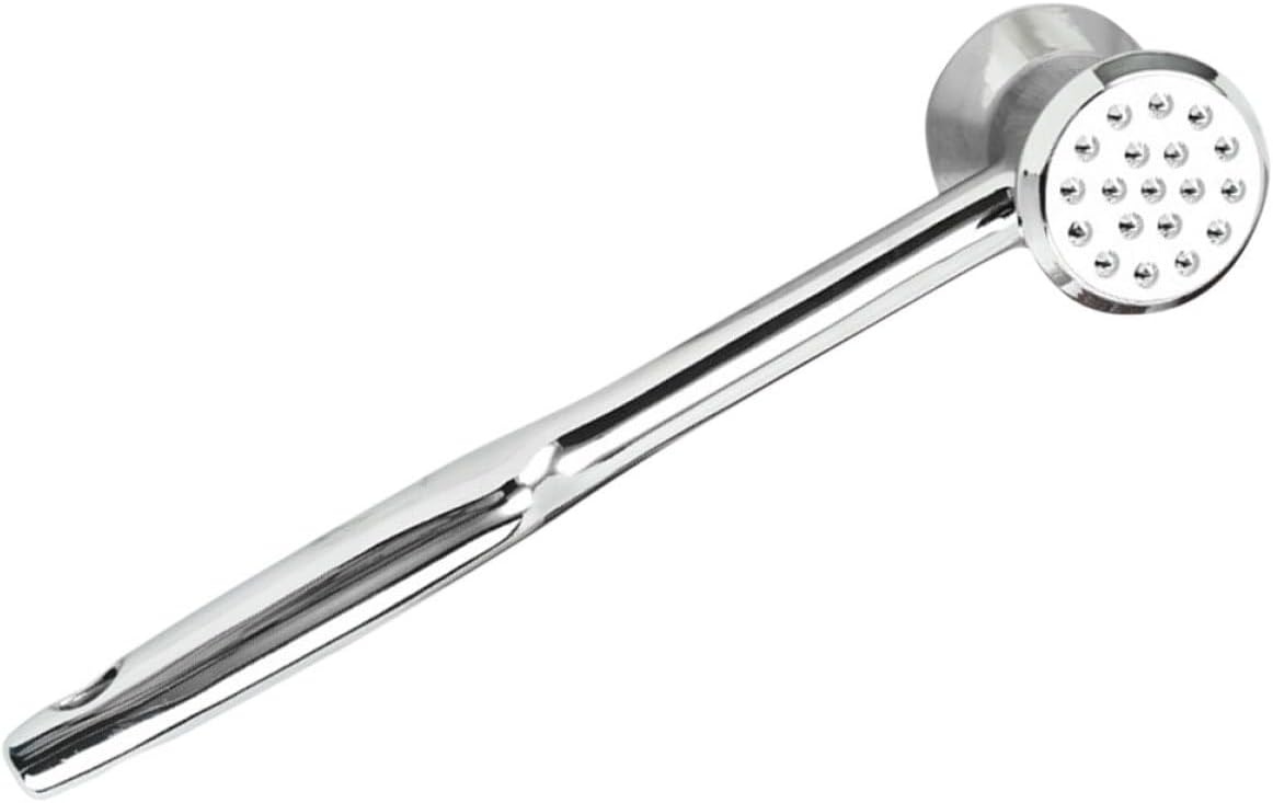 Metal Meat Tenderizer Mallet Hammer Zinc Alloy Kitchen Pounder Tool for Beef Pork Steak Cooking