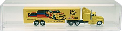 Pioneer Plastics 633C Clear Acrylic Display Cases For 1:64 Scale Trucks, 15.625" W X 3.5" D X 3" H (Mailer Box) #TOP2