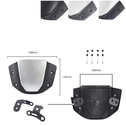 Déflecteur vent CB650R 2019-2025 bulle sport ABS