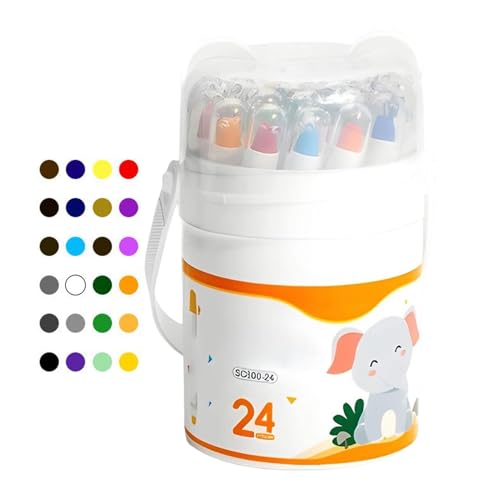 Lápices de colores y crayones de dibujo infantil para proyectos de jardín de infantes