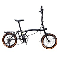 Amazon | Litepro 16インチ 外9速折りたたみ自転車 横ハンドル/M 