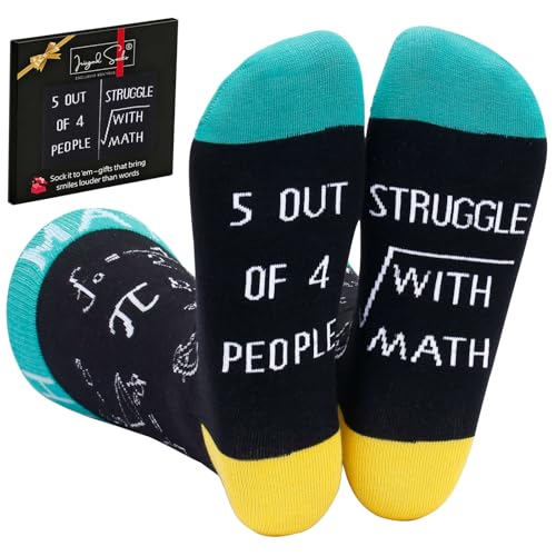 IRISGOD Funny Nerd Socks | Cool Stocking Stuffers | Holidday Gifts For Men and Women