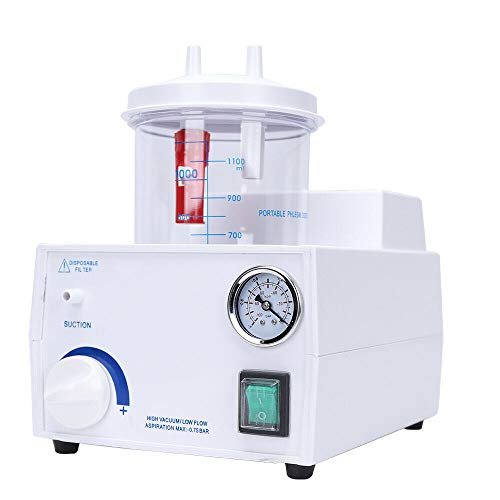 1000mL Suction Machine with Electric Oil Free Lubrication Pump Device Unit 110V